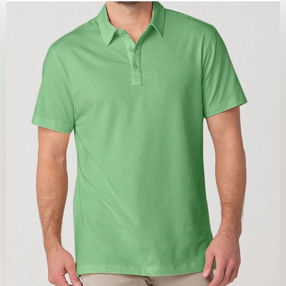 Swet Tailor All in polo Size Large Pistachio Green NWT